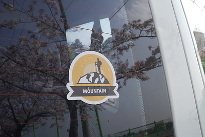 Waterproof Custom Vinyl Stickers - StickerDot NZ adventure branding car stickers custom stickers graphic design hiking illustration logo design nature outdoor sticker design sticker printing stickers travel vehicle graphics waterproof