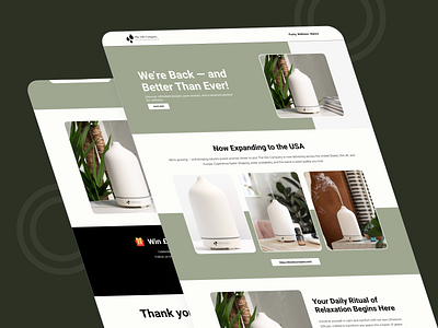 Elegant Marketing Email Template brand identity email clean email layout custom email template e commerce branding e commerce campaign email e commerce email design email marketing design high conversion email design klaviyo email template mailchimp email design marketing email template minimal email design modern email uiux newsletter ui design product promotion email product showcase email professional email design promotional email layout responsive email template stylish email ui