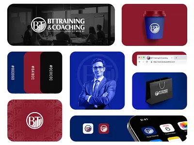 BT Training & Coaching Logo and Branding brand identity branding project business coaching business development clean design coaching brand coaching services corporate coaching corporate identity leadership development leadership training logo design modern logo organizational growth professional branding professional logo supervisor training team leadership training company visual identity