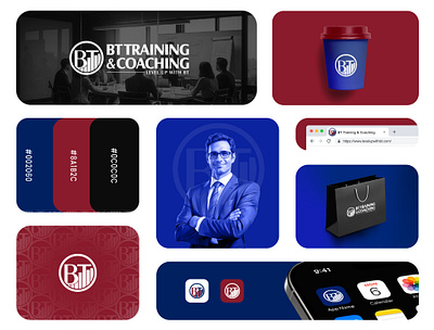 BT Training & Coaching Logo and Branding brand identity branding project business coaching business development clean design coaching brand coaching services corporate coaching corporate identity leadership development leadership training logo design modern logo organizational growth professional branding professional logo supervisor training team leadership training company visual identity