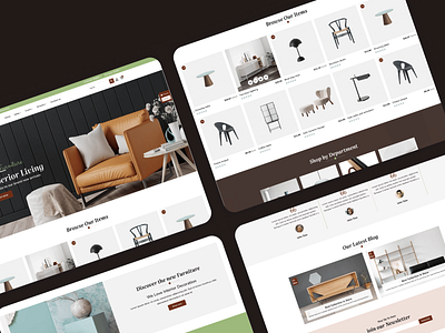 ✨ HomeSphere – Premium E-commerce UI for Interior Brands clean interface contemporary design elegant web layout furniture shopping furniture store home decor home living interior branding interior design luxury furniture minimal ui modern aesthetics modern e commerce online furniture shop premium web design product showcase responsive design stylish layout user experience web ui concept