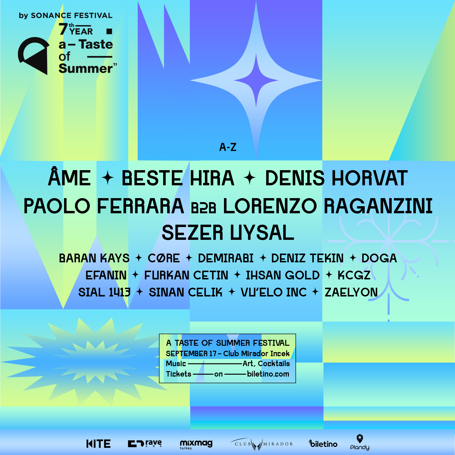 ATOS // Festival Artwork animation branding graphic design