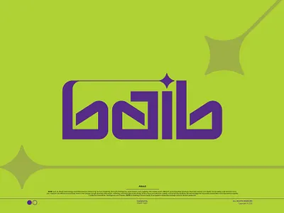 "baib" Logo Design (Unused) ailogo best logo designer branding clean logo corporet logo creative logo custom logo design graphic design identity logo logo design logo maker logos modern logo simple logo tech logo typography vector vector logo