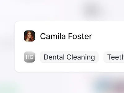 Saas Dashboard Details clinic dashboard dental health panel product product design saas ui ux