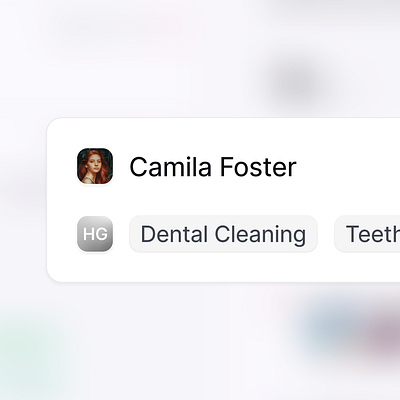 Saas Dashboard Details clinic dashboard dental health panel product product design saas ui ux