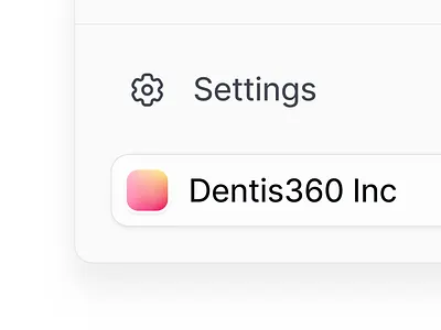 Saas Dashboard Menu b2b b2c design product saas settings ui ux
