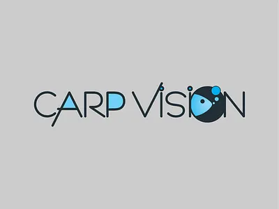 CARP VISION logo branding graphic design logo typography vector