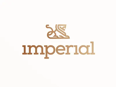 Imperial logo bank branding business crypto finances gold icon insurance king lion logo logo design logo designer logotype luxury money premium professional strong trust