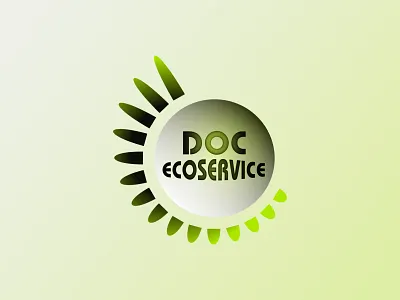 DOC Ecoservice logo branding graphic design logo typography vector