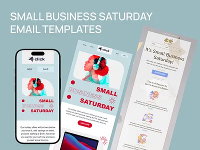 Small Business Saturday Email Design design email email builder email campaign email design email marketing email newsletter email templates html email newsletter stripo email ux design web design
