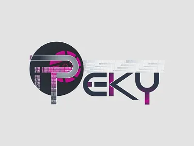 PEKY IT logo branding graphic design logo typography vector