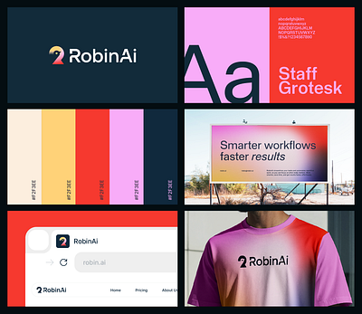 RobinAi Brand Sprint abstract logo agent logo ai logo analytics logo bird logo bold logo brand sprint branding clever logo digital logo favicon finance logo fintech logo geometry logo growth logo modular logo negative space logo r logo saas logo tech logo