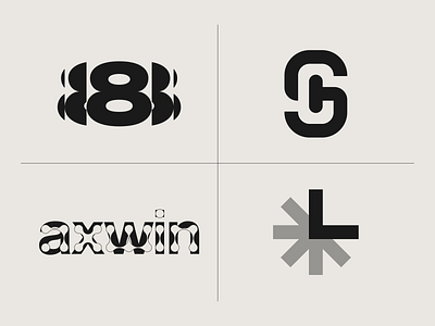 —From Archive (Pt. 16) 8 asterisk brand branding design graphic design graphicdesign lettermark logo logo designer logodesign logomark logos logotype logotype design mark monogram sc symbol trademark