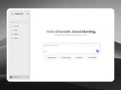 AI Assistant Dashboard ai ai assistant clean clean ui dashboard dashboard design figma minimal product product design uiux