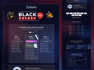 Black Friday Camping Landing Page app blackfridaydeals branding campaing landing page camping page color design exclusivedeals illustration logo minimal new offer page onlinedirectory ui ux websitesuccess wordpressplugin