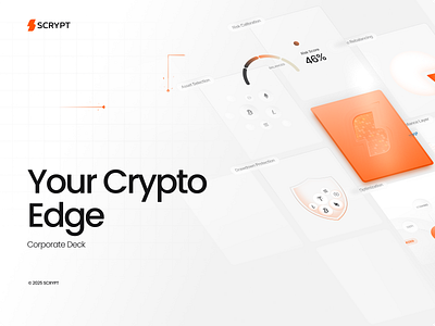 SCRYPT - Financial Branding & Presentation Design banking blockchain brand identity design branding crypto crypto branding crypto design crypto trading crypto wallet cryptocurrency cryptocurrency design defi design inspiration fintech fintech design graphic design investment platform saas trading visual identity