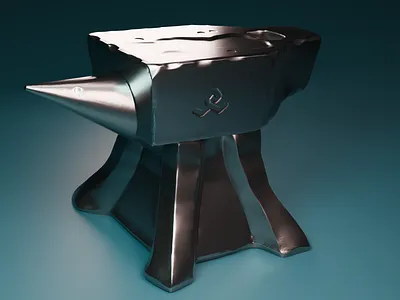 Stylized Anvil ( A sculpting project) 3d blender cycles modeling render sculpting stylized