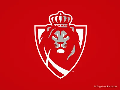 Copenhagen Kings brand design brand identity branding copenhagen kings denmark hockey team identity illustration kings lions logo monarchs royals shield slavo kiss sports sports branding sports logo sports logo designer youth hockey