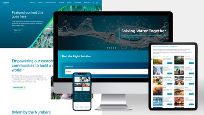 Web design of AuqaTalk web design