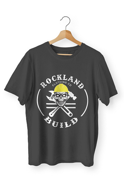 Rockland Build Graphic T shirt 2023 t shirt awesome t shirt custom t shirt design graphic t shirt t shirt t shirts trendy t shirt typography typography t shirt