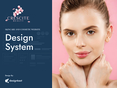 Crescite Beauty Skincare Design System artificial intelligence beauty brand branding conversion design cosmetics design system designkast ecommerce landing page minimal design minimalism mobile ui product page shopify skincare uiux uiux design ux audit wellness