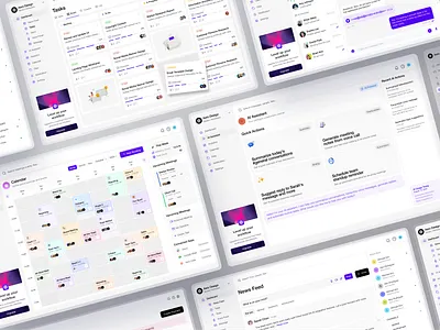 Sleco — Unified Workspace Dashboard 👾 ai communication creative design dashboard dribbble best shot ios android interface landing page design management minimal clean new trend modern design popular trending graphics task ui visual design