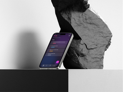 Nudge AI-powered productivity app app design figma product design ui uiux