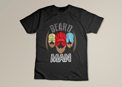 Beard Man T-shirt Design 2023 t shirt beard t shirt black t shirts graphic t shirt t shirt t shirts trendy t shirt typography typography t shirt