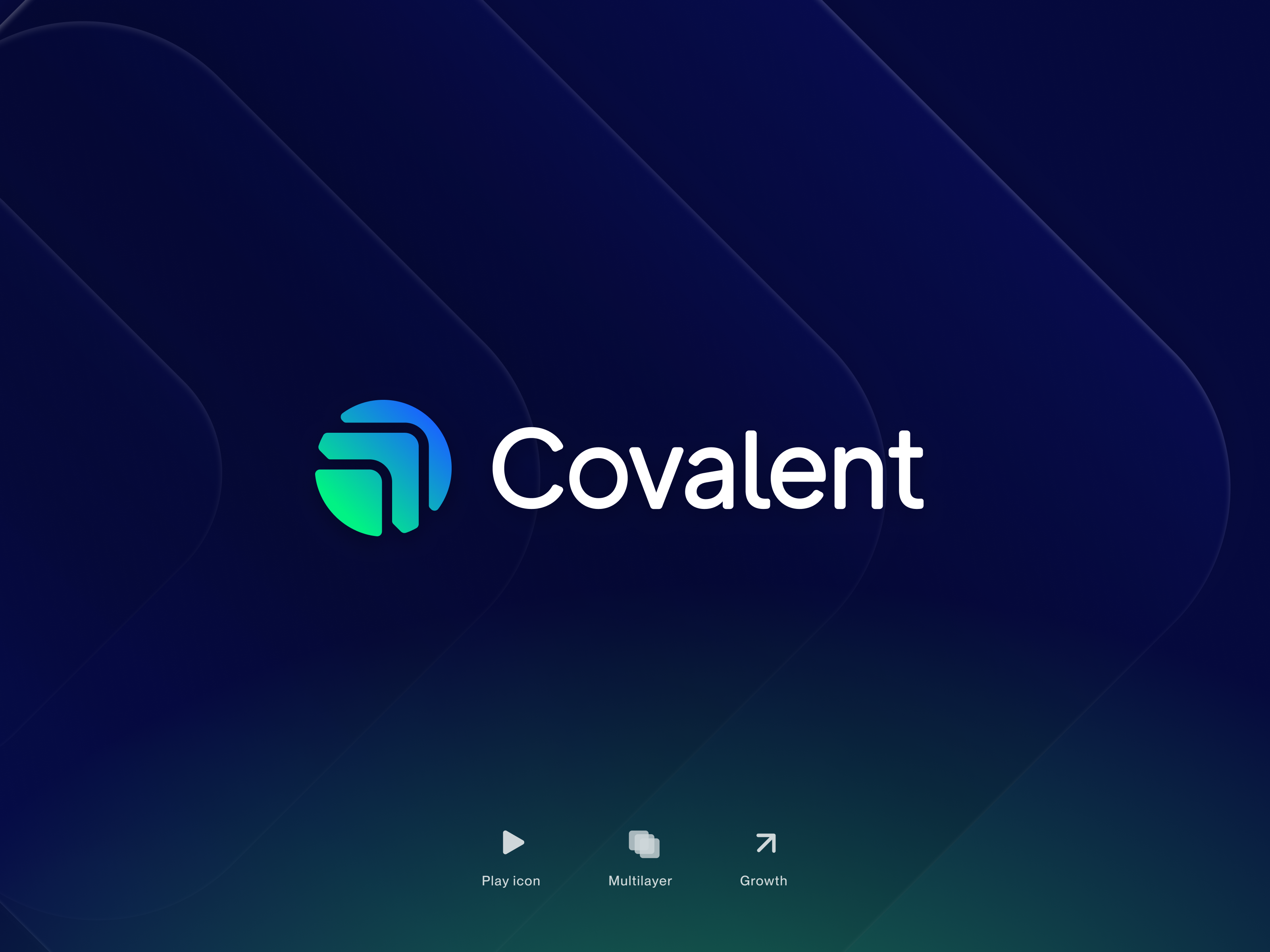 Covalent - Branding and Logo Design automation brand guide branding branding collateral businesses chain optimisation collaboration covalent growth ifs cloud platform layer logo logo concept logo construction modernisation multi layered solutions organisations play srilanka workflows