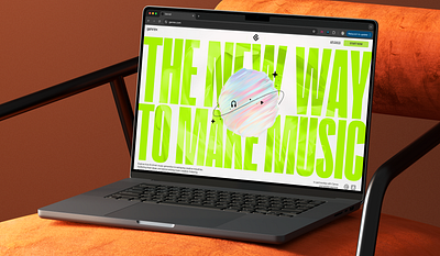 Branding for an AI-Powered Music Creation Platform ai brand ai branding ai company logo ai music animation brand identity branding landing page music landing page music website web design