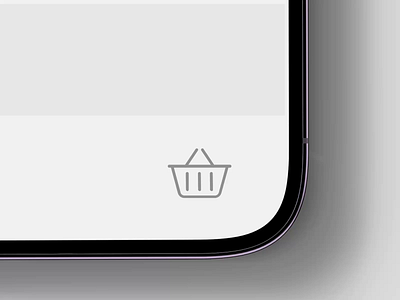 Basket micro-interaction 3d adobe aftereffects animation branding design flat graphic design icon illustration logo minimal motion graphics ui