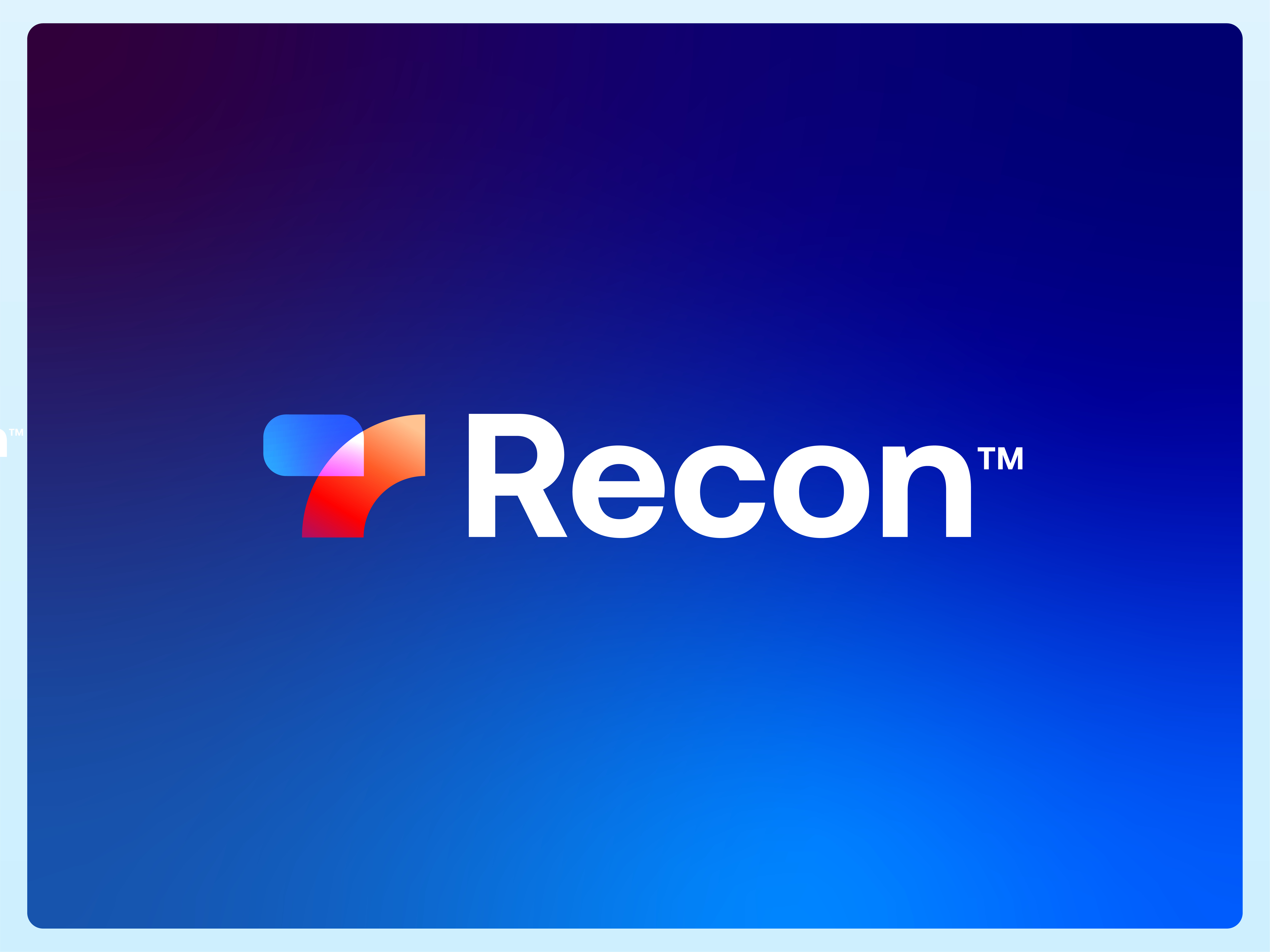 Example of Recon - Logo Design