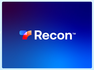 Recon - Logo Design app branding chat connect date dating heart logo love modern logo r recon reconnect social visual identity