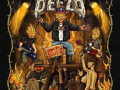 Poster art design album art cover art design graphic design