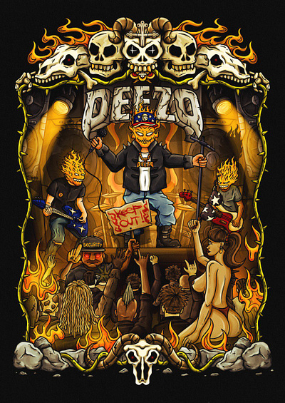 Poster art design album art cover art design graphic design