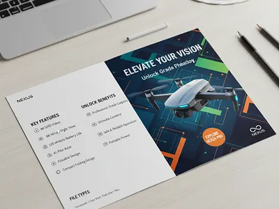 Nexus Pro: Promotional Flyer Design (Print & Digital Ready) graphic design logo t shirt t shirt design