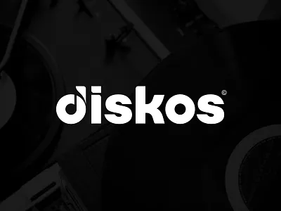 Diskos (Record Label) - Logo Design branding clever design diskos diskos logo dragisa trojancevic giletroja illustration logo logo design minimalism music music logo music studio record label smart typography ui vinyl records wordmark