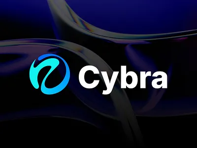Cybra - Logo Design for a Cybersecurity Firm abstract ai brand identity brand logo branding cybersecurity data management logo logo design logomark logotype modern tech visual identity