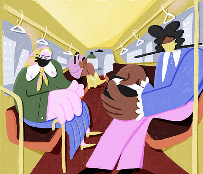 Illustration for The Skinny Magazine editorial illustration magazine