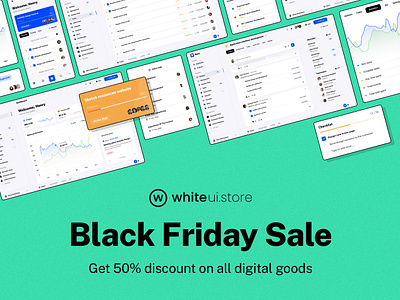 Black Friday Sale is here! app black friday dashboard discount figma framer graphic design marketplace nocode saas sale sketch app ui ui kit user interface ux web design