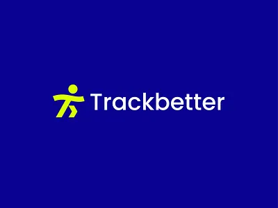 Trackbetter athletes athletic health human human logo logo logo design run runner speed sport sport logo sportive swim swimmer track