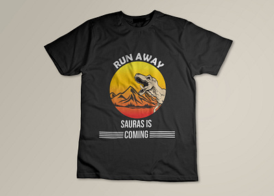 Dinosaur T-shirt Design black t shirt dinosaur t shirt saurus t shirt t shirt trendy t shirt unique t shirt design