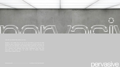 Pervasive / Brand Identity / Startup App ai app brand book brand designer brand identity branding forgot new york plan planner reminder saas san francisco schedule startup to do visual identity