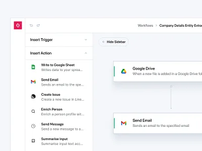AI workflow builder ai app design ui ux web app workflow workflow builder