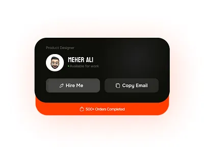 Card component Design for a job Finding Website 3d animation branding graphic design logo motion graphics ui