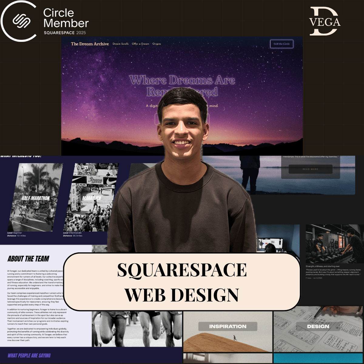 Example of Squarespace Web Design/Re Design