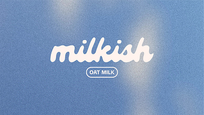 Milkish Oat Milk branddesign branding cpg design graphic design icon logo milk oatmilk packagedesign
