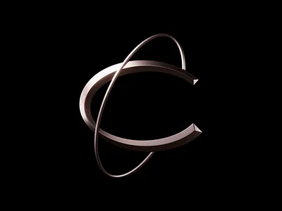 Creme de la Creme 3D C letters Logo 3d 3d logo branding design graphic design illustration logo logo design logodesign logos logotype