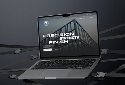 Construction Landing Banner For Website custom design figma landing banner photoshop ui ux web page website wordpress