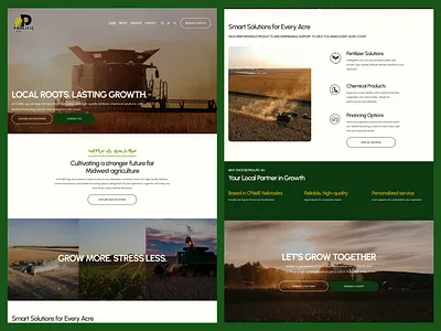Squarespace Full Design & Development | Prolific Ag design squarespace web design web develop xd